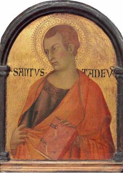 聖ユダサデウス、c。 13151320。 作： Simone Martini