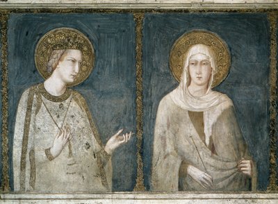 ハンガリーの聖エリザベス（またはチューリンゲン 作： Simone Martini