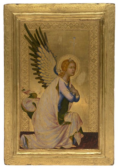 受胎告知 作： Simone Martini