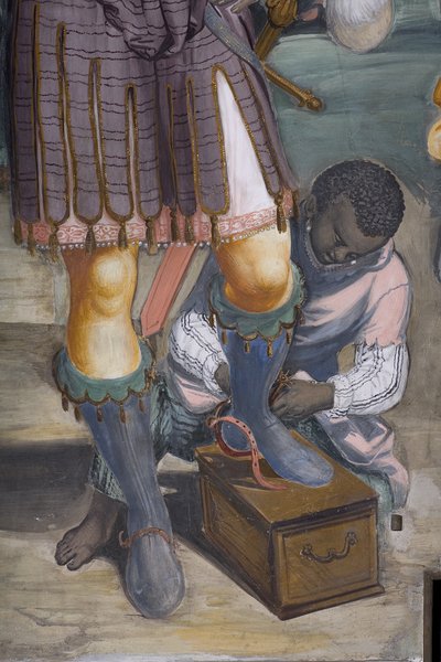 賢者の礼拝、Presbitery、1578-82（3497103の詳細） 作： Simone Veneziano Peterzano