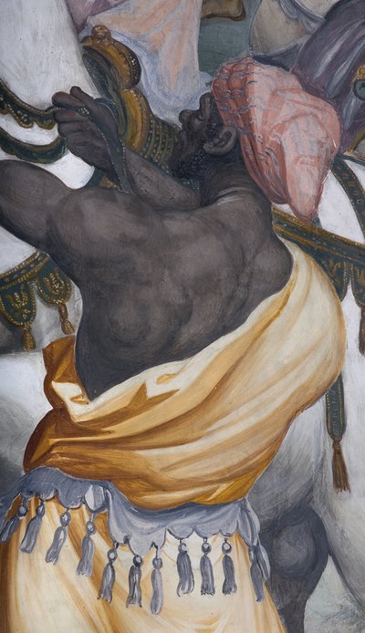 賢者の礼拝、Presbitery、1578-82（3497103の詳細） 作： Simone Veneziano Peterzano