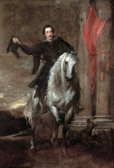 Anton Giulio Brignole Sale 1605-1662、1622-1625の肖像。 作： Sir Anthony van Dyck