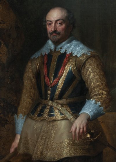 ナッソー・ジーゲンのジョン8世の肖像、1583年から1638年、1628年から1629年頃。 作： Sir Anthony van Dyck