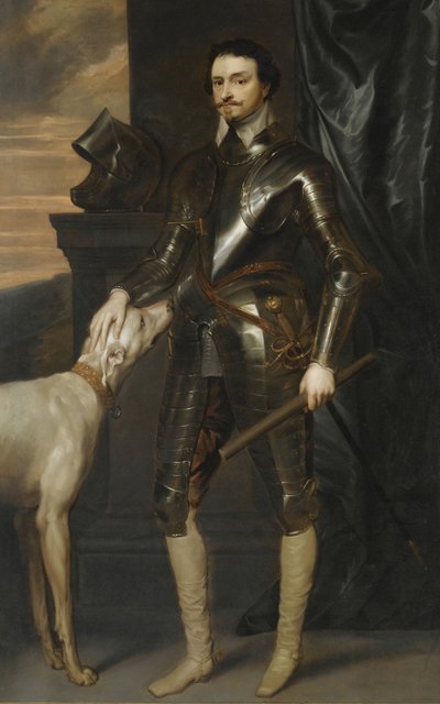 初代ストラフォード伯トーマス・ウェントワースの肖像、1593～1641年頃。 1640年 作： Sir Anthony van, Dyck