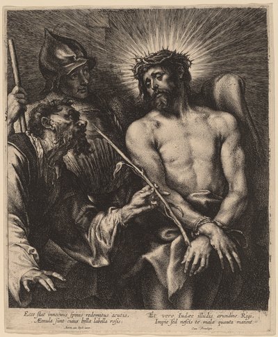 いばらの冠をかぶったキリスト 作： Sir Anthony van Dyck and Lucas Emil Vorsterman
