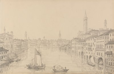 30 katselukertaa sisältävä albumi Tirolissa ja Italiassa: Veronan kaupunki sillalta, 1. marraskuuta 1840 作： Sir Charles D