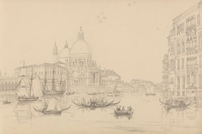 Álbum das 30 vistas no Tirol e na Itália: A Igreja de Santa Maria della Salute 10 de novembro de 1840 作： Sir Charles D
