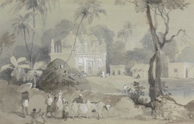 Borranypore のモスク 作： Sir Charles D
