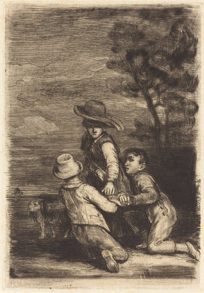 セダンチェア 作： Sir David Wilkie