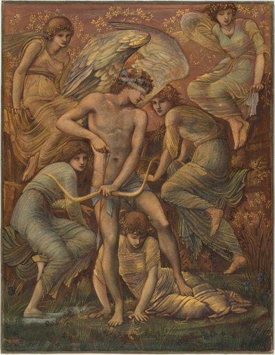 キューピッドの狩猟場 作： Sir Edward Burne Jones