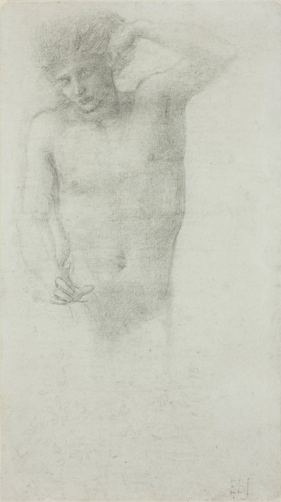 男性ヌード 作： Sir Edward Burne Jones