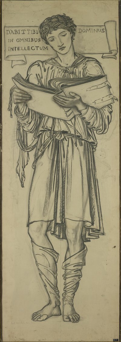 ティモシー (レディ チャペル東窓の漫画) 作： Sir Edward Burne Jones