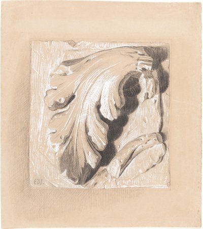 アンティークのフリーズの断片 作： Sir Edward Coley Burne Jones