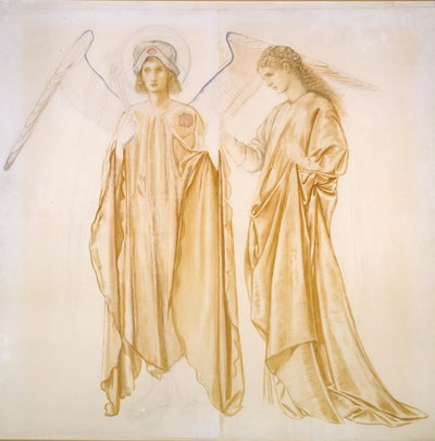 アルセスティスを墓から連れ戻すのが大好き、1863年 作： Sir Edward Coley Burne Jones