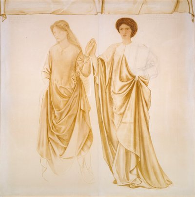 ジェイソンの二人の妻、1872年以前 作： Sir Edward Coley Burne Jones