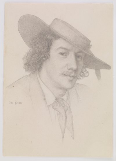 ウィスラーの肖像 作： Sir Edward John Poynter