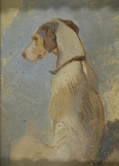 グレイハウンドの研究 作： Sir Edwin Henry Landseer