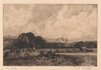 Cornfield Ivinghoe 作： Sir Frank Short
