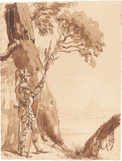見張り番の山賊 作： Sir George Hayter