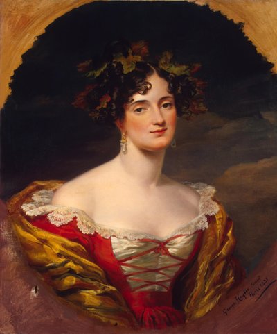 ソフィア・キッセレフ伯爵夫人の肖像 1801-1875 年、旧姓ポトッカ、1831 年。 作： Sir George Hayter