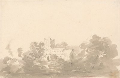 木の教会 作： Sir George Howland Beaumont seventh Baronet