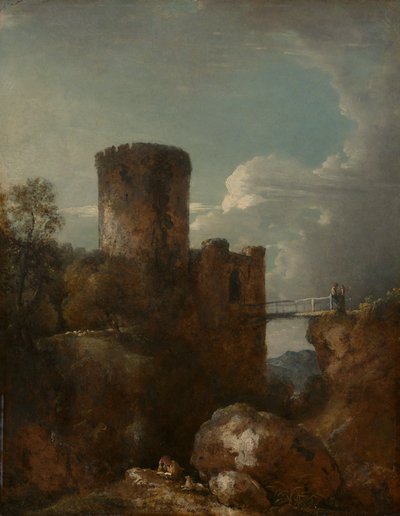 コンウェイ城 作： Sir George Howland Beaumont seventh Baronet