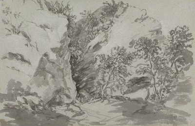 ゴーテの谷 作： Sir George Howland Beaumont seventh Baronet