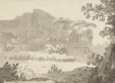 Vaticano da estrada para Ponte Mola 作： Sir George Howland Beaumont seventh Baronet