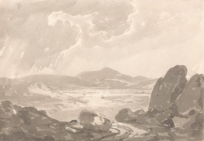 谷の眺め 作： Sir George Howland Beaumont seventh Baronet
