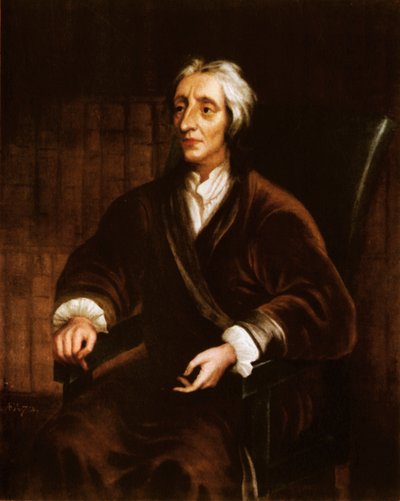 「ジョン・ロック」、17世紀後半、1943年。 作： Sir Godfrey Kneller