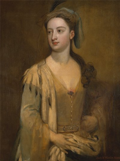 レディ・メアリー・ウォートリー・モンタギュー 作： Sir Godfrey Kneller