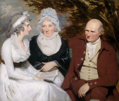 ジョン・ジョンストーン、ベティ・ジョンストーン、ミス・ウェダーバーン 作： Sir Henry Raeburn
