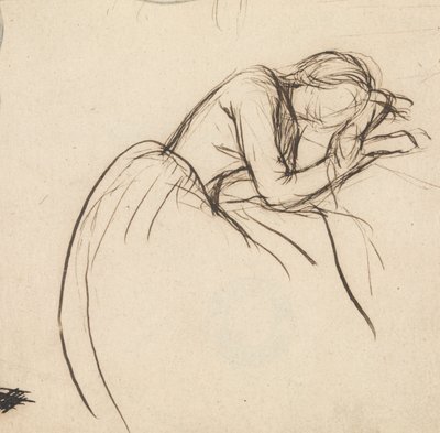 嘆き悲しむ女 作： Sir John Everett Millais