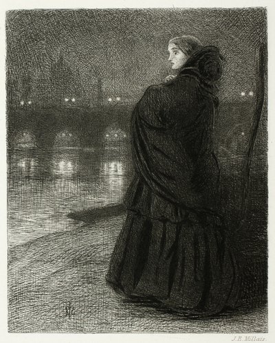 ため息の橋 作： Sir John Everett Millais