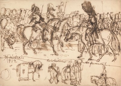 O Funeral do Duque de Wellington 作： Sir John Everett Millais