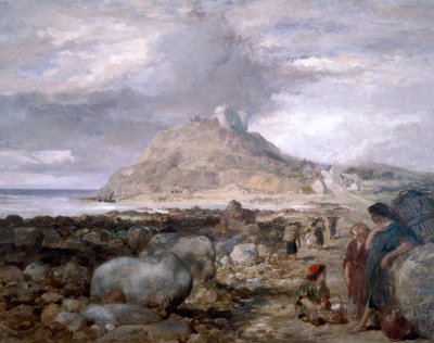 クリッキース城、ウェールズ、1878 年 作： Sir John Gilbert