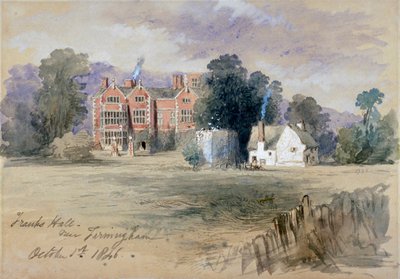 「ファーニンガム近くのフランクの館」、1846 年。 作： Sir John Gilbert