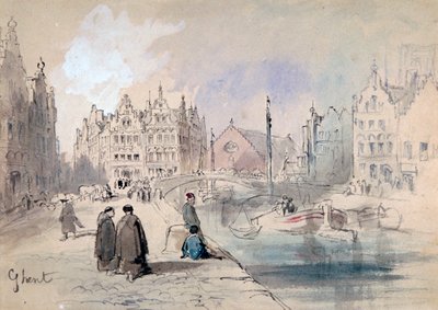 「ゲント」、1893 作： Sir John Gilbert