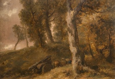 木の研究、1874年。 作： Sir John Gilbert