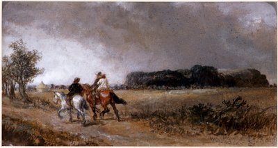 ウィンチェルシー、イーストサセックス、1865年 作： Sir John Gilbert