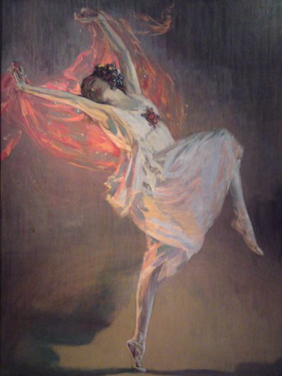 バレリーナアンナパブロワ1881〜1931年、1910年代 作： Sir John Lavery