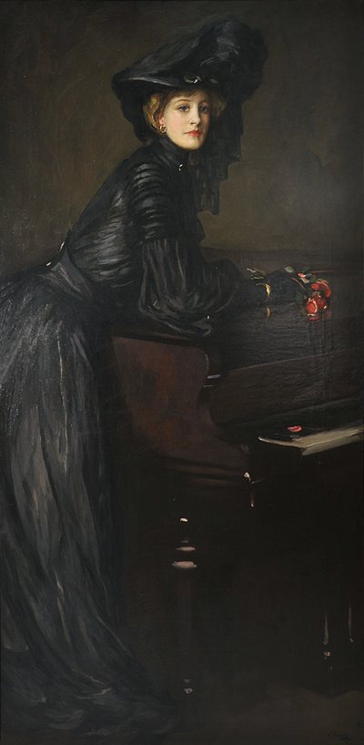 ポリムニア、1909年。 作： Sir John Lavery