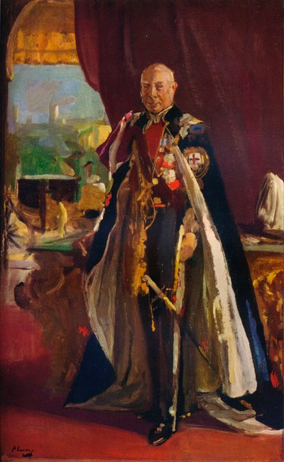 ロンズデール伯爵の肖像画のための研究、c1932 作： Sir John Lavery