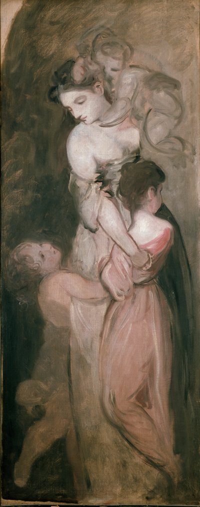 チャリティー、c1777 作： Sir Joshua Reynolds