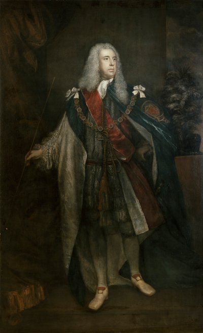 チャールズ フィッツロイ、第 2 代グラフトン公爵、1755 年 - 1757 年 作： Sir Joshua Reynolds