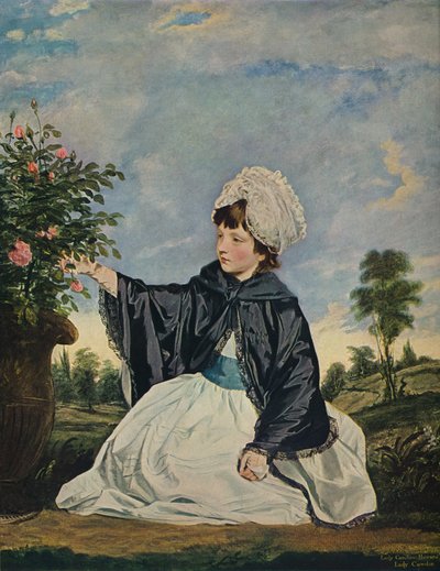 キャロラインハワード夫人、1778年 作： Joshua Reynolds