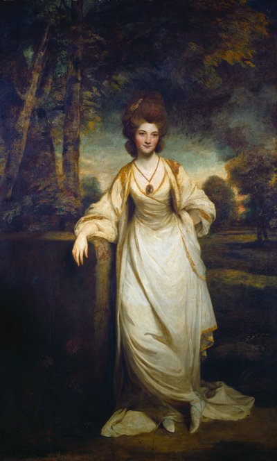 レディ・エリザベス・コンプトン、1780～1782年。 作： Sir Joshua Reynolds