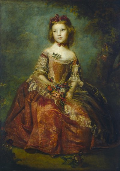 レディ・エリザベス・ハミルトン 作： Sir Joshua Reynolds