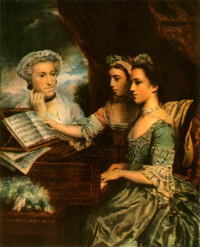 ペイン夫人と娘たち、c1767、1942 年。 作： Sir Joshua Reynolds