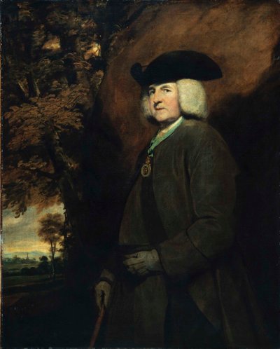 リチャード・ロビンソンの肖像、初代ロークビー男爵、1708～1794年、アーマー大司教、1771～1775年。 作： Sir Joshua Reynolds